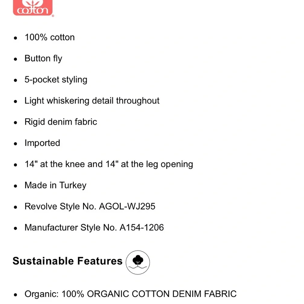 Agolde 90’s Pinch waist in color Navigate - Picture 8 of 9